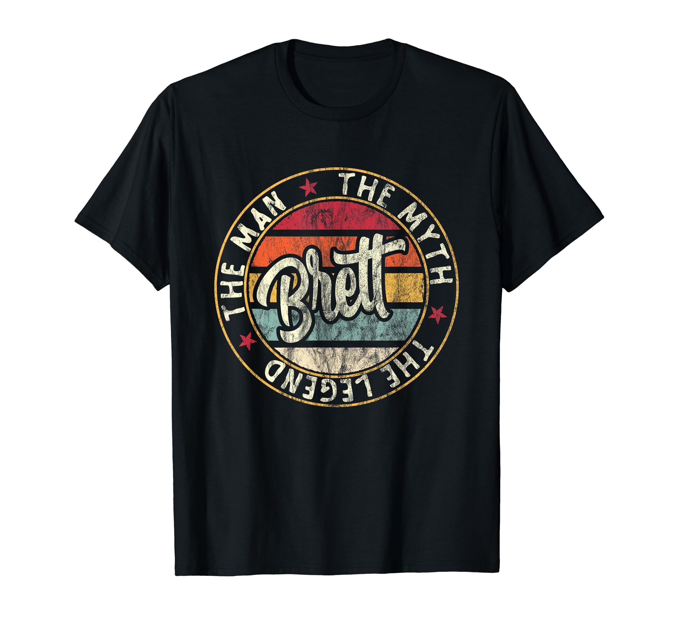 Mens Breet The Man The Myth The Legend First Name Breet T-Shirt