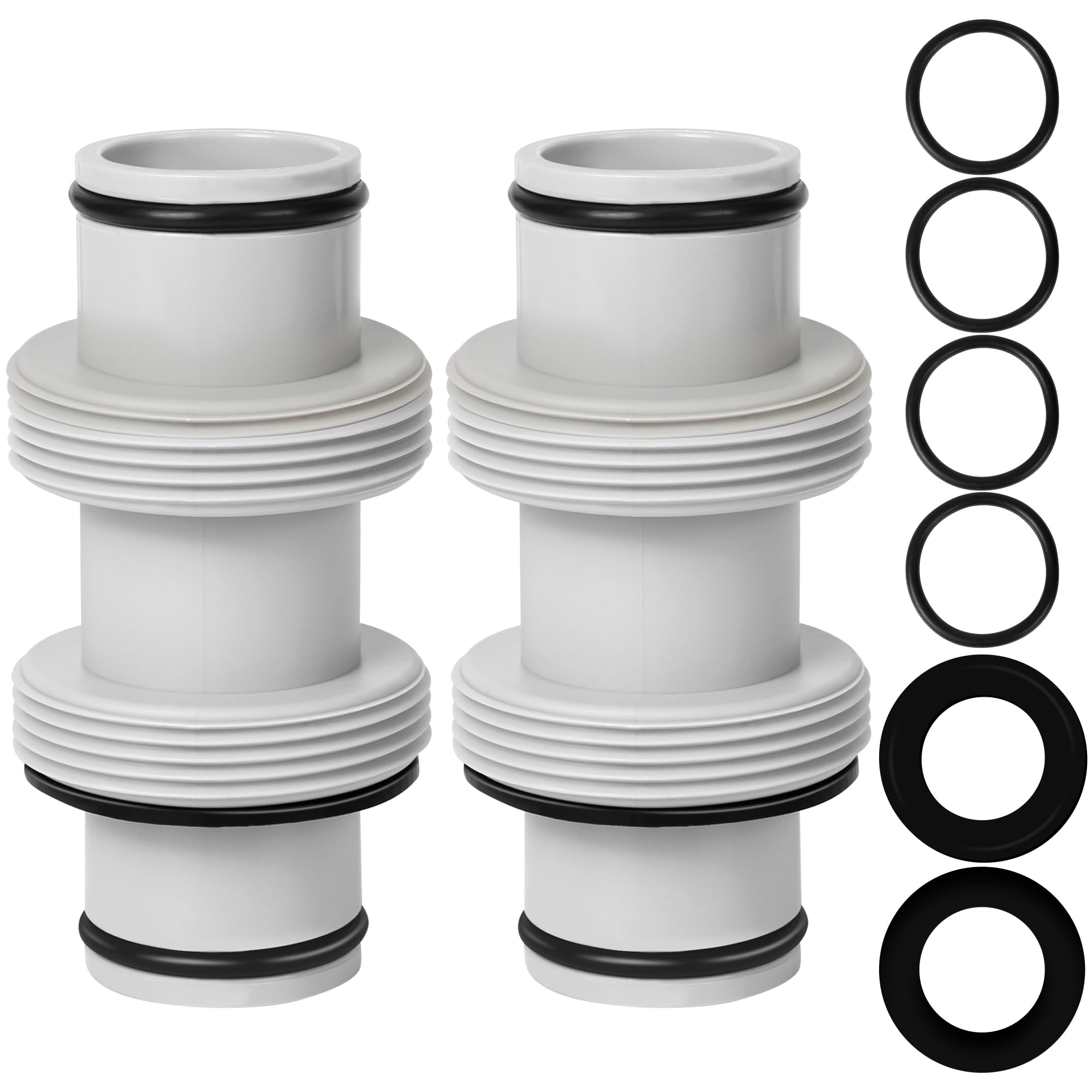 Lot De 2 Raccords De Tuyau Pour Piscine - Diamètre : 32/38