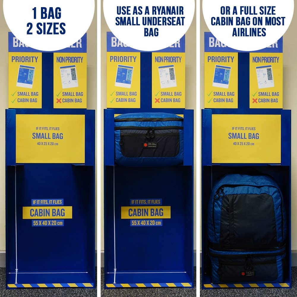 backpack ryanair cabin baggage
