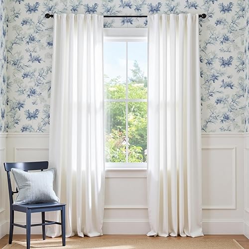 Miniatura 30 de Lazzzyt Cortinas de terciopelo para sala de estar gris, juego de 2 paneles de lujo suaves, cortinas con aislamiento térmico de 96 pulgadas de largo,