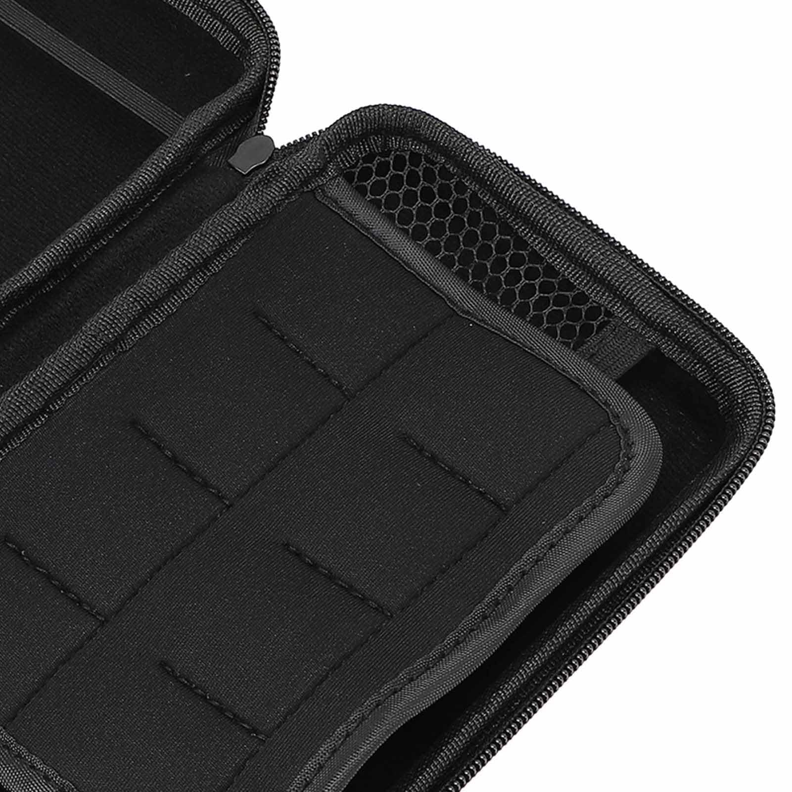 Jectse Estuche Rígido Portátil para New 3DS XL, Bolsa Protectora de Almacenamiento de Viaje con 8 Ranuras para Juegos, Compatible con Super Edition, New 2DS XL, GPD 5.5in Gamepad