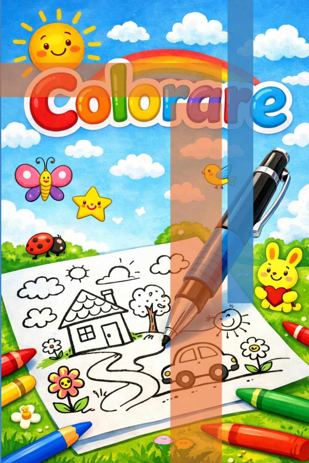quaderno per bambini per colorare