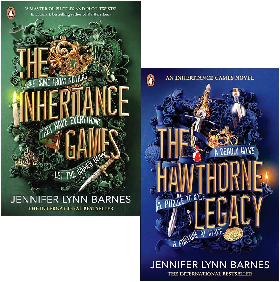 Penguin Ltd The Inheritance Games Series 2 Books Collection Set By Jennifer Lynn Barnes (The Inheritance Games, The Hawthorne Legacy)