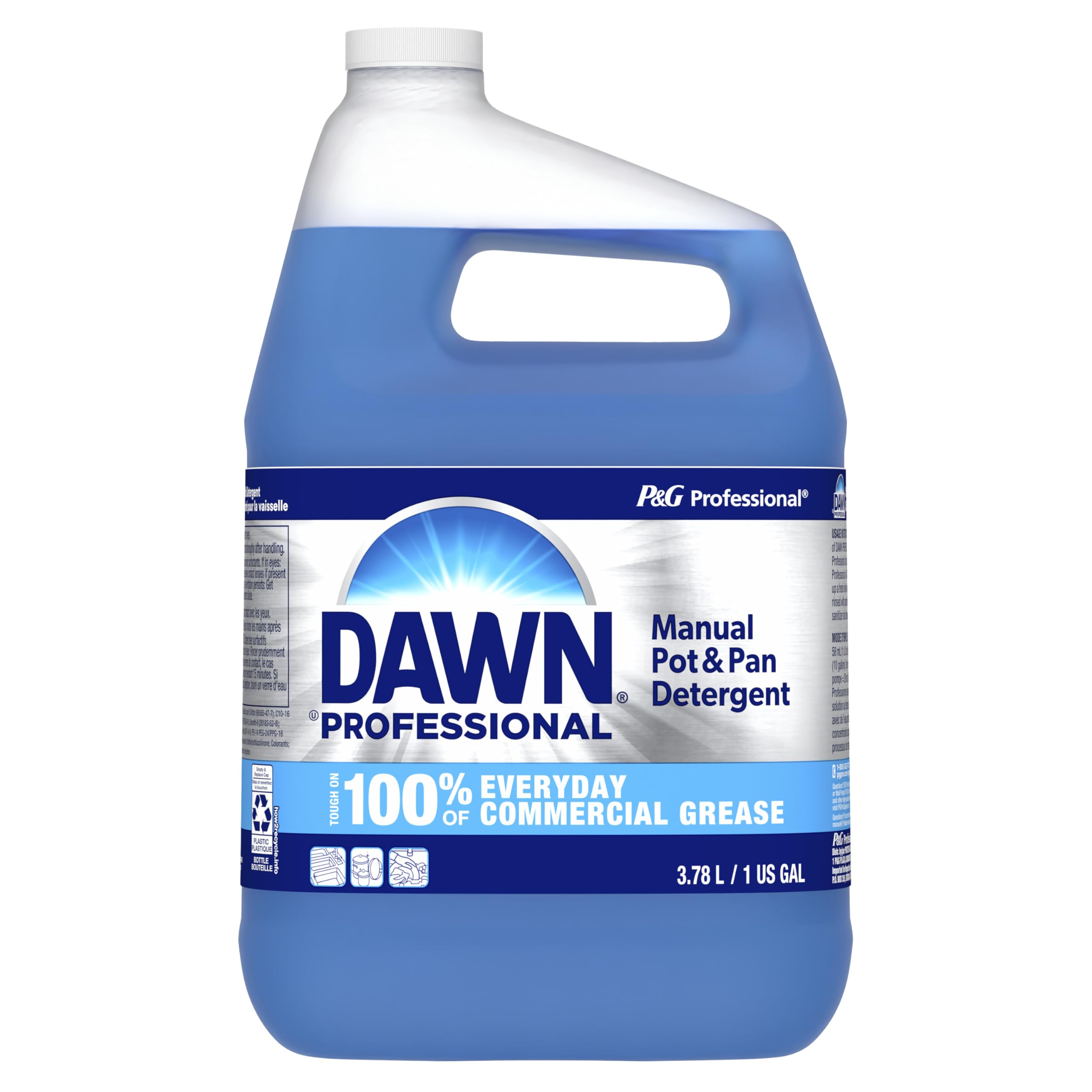 Dawn PRO Manual Pot &amp; Pan Detergent, Commercial Liquid Dish Soap (1 gal)
