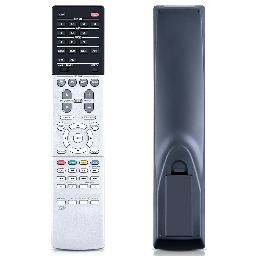 リモコン Amazon | RAV565 ZZ48400 交換用リモコン ヤマハ AVオーディオ