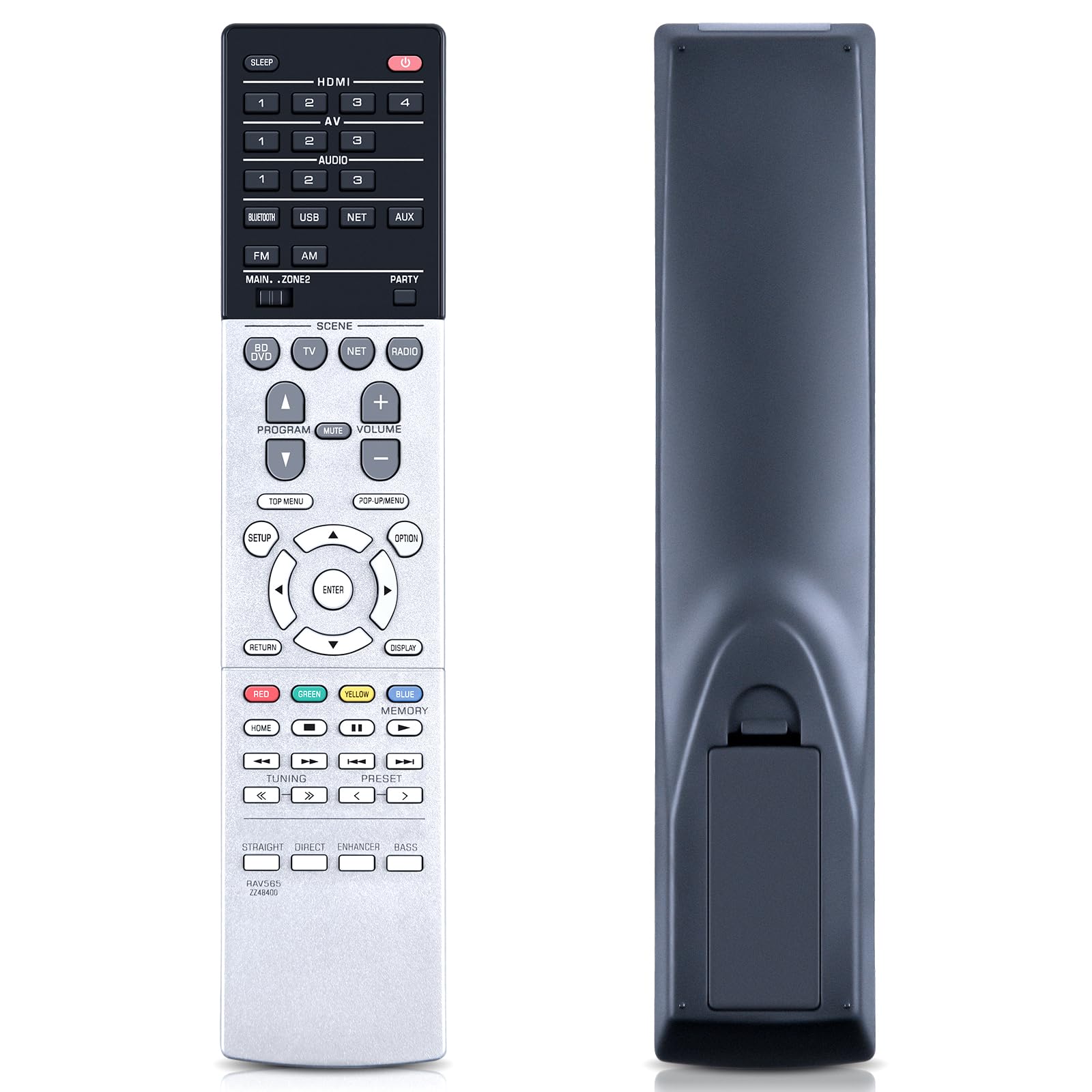 Amazon | RAV565 ZZ48400 交換用リモコン ヤマハ AVオーディオ