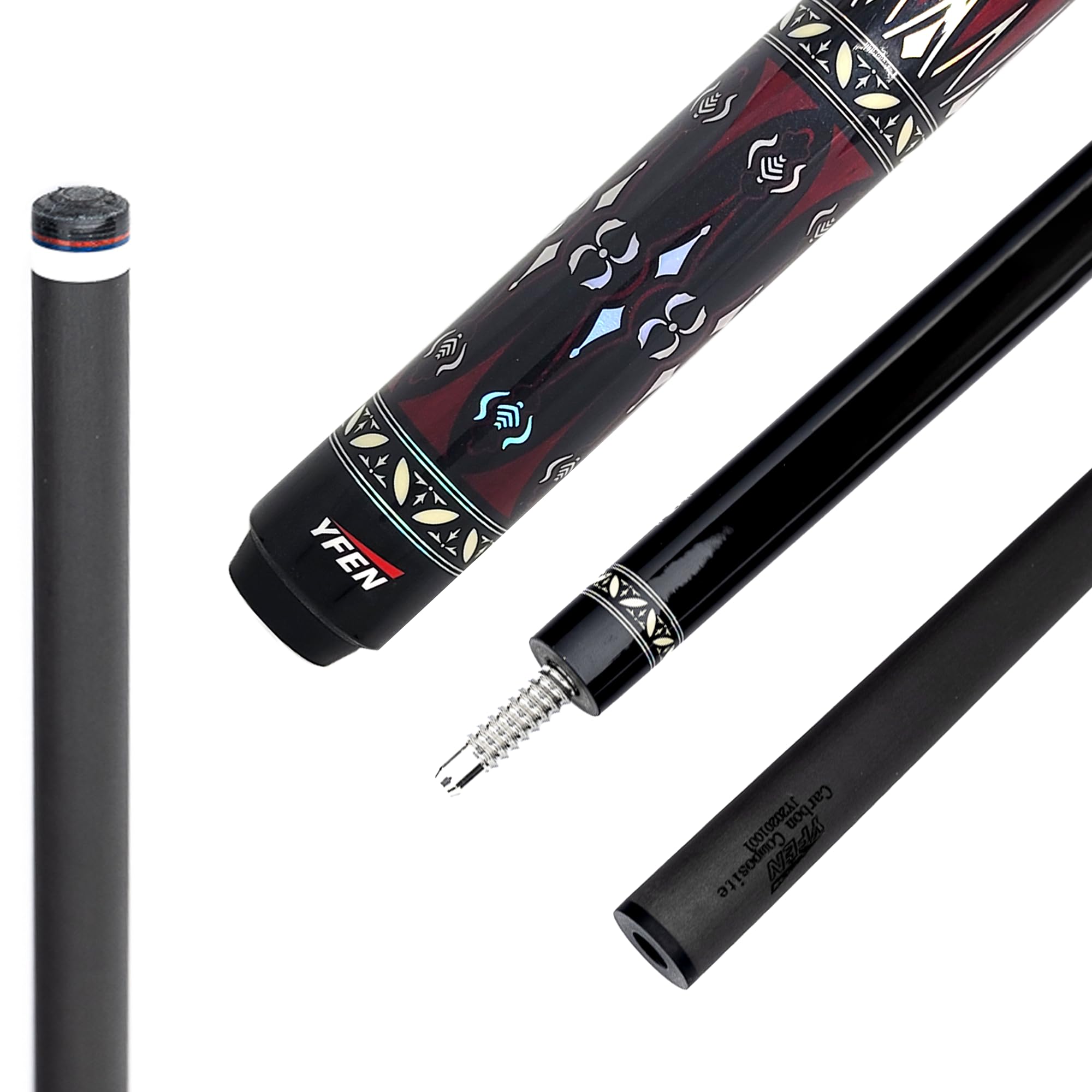 Amazon.com: Yfen Carbon Fiber Pool Cue Sticks - Billiard Cue Low