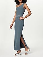 Vista 4 de The Drop Suéter corto asimétrico Kofi para mujer