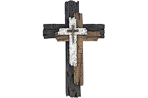 Top Brass Decorative Wall Cross: A Spiritual Art Sculpture for Your Home