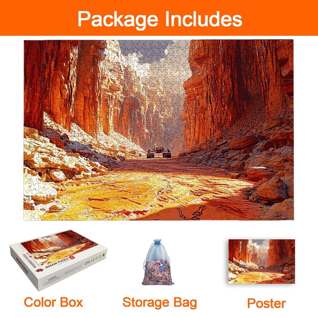 Puzzle Paisaje, Puzzle 3000 Piezas, Rompecabezas, Regalo Mujer, Decor -8196