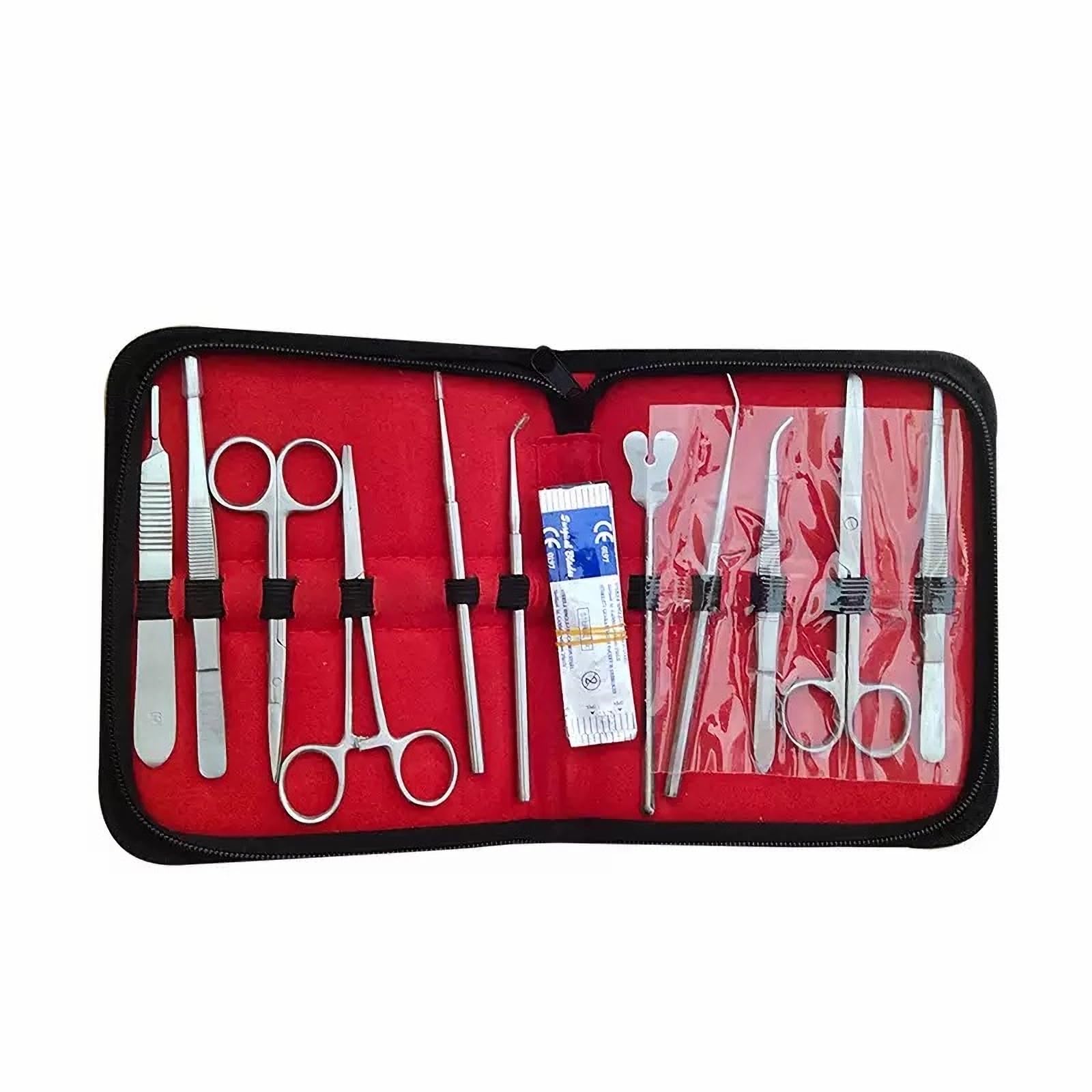 Ensemble de 22 Instruments de Dissection, adapté aux laboratoires de biologie, aux laboratoires vétérinaires, à l'anatomie, à la botanique et aux étudiants en médecine.