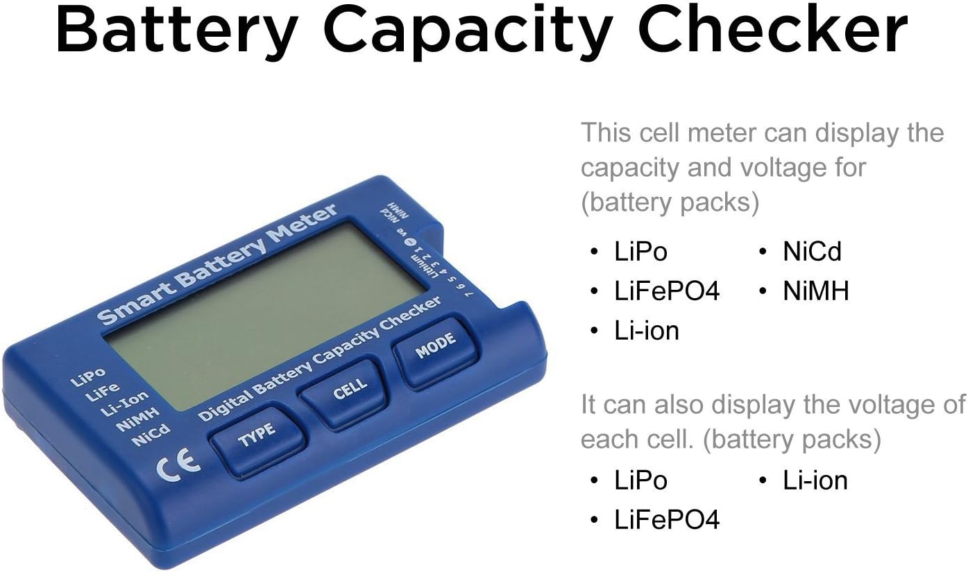 MaximalPower Gifi Power LiPo Battery or Charger For PARROT AR.DRONE 2.0 & 1.0 Quadricopter (5-in-1 Battery Meter)