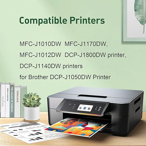 Miniatura 2 de KINGWAY LC401 - Cartuchos de tinta de repuesto para cartuchos de tinta Brother LC401, cartuchos de tinta LC401 compatibles con impresora Brother