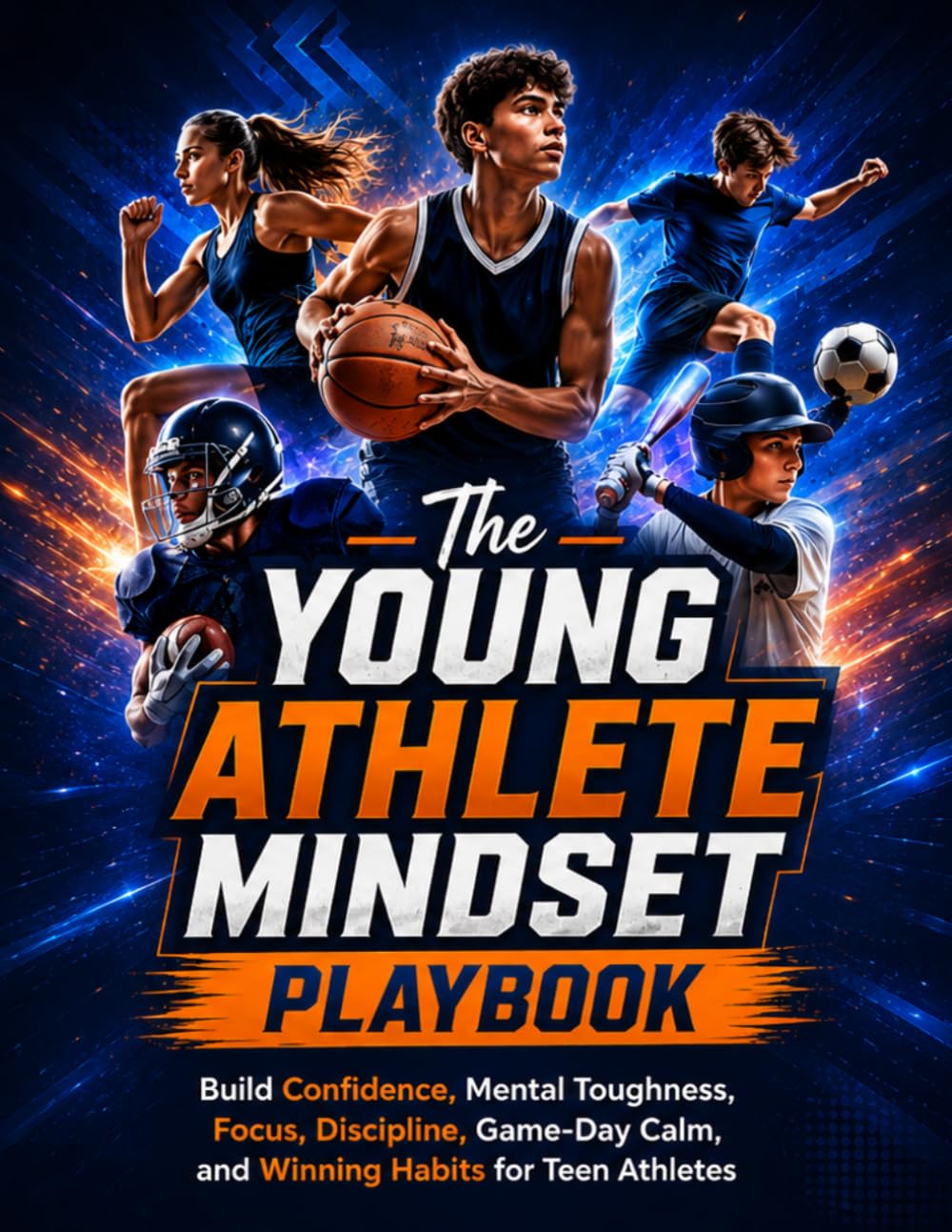 The YOUNG ATHLETE MINDSET PLAYBOOK: Build Confidence, Mental Toughness, Focus, Discipline, Game-Day Calm, and Winning Habits for Teen Athletes