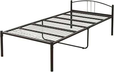 山善 パイプ ベッド シングル シンプル 通気性 組立品 ブラック PB3-95195(BK)