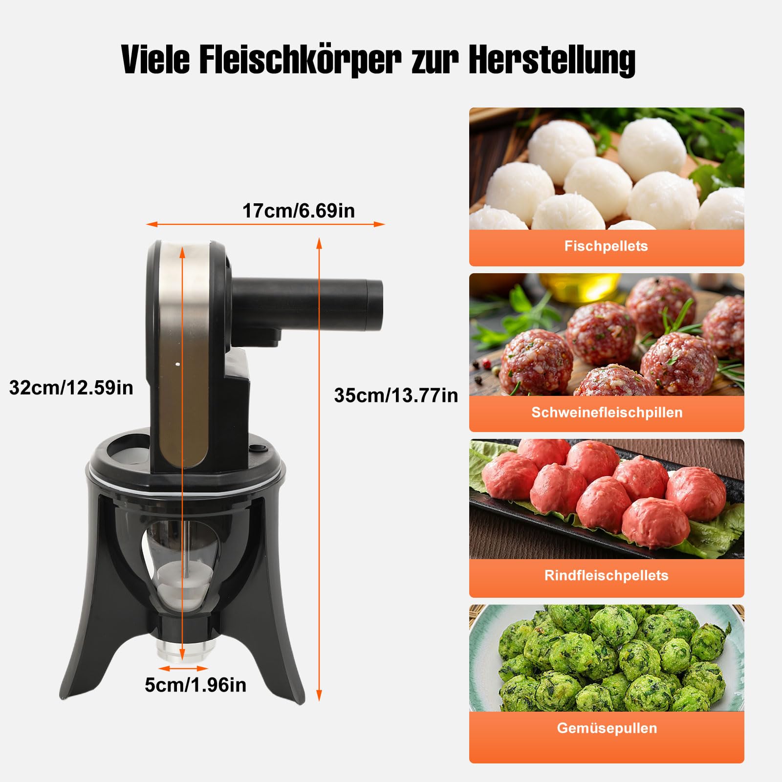 Automatische Fleischbällchen Maschine, kleine automatische süße Knödel Maschine, Fischfleisch Ball bilden Maschine, klebrigen Reis Ball Machen Fleischbällchen Maschine für Küche