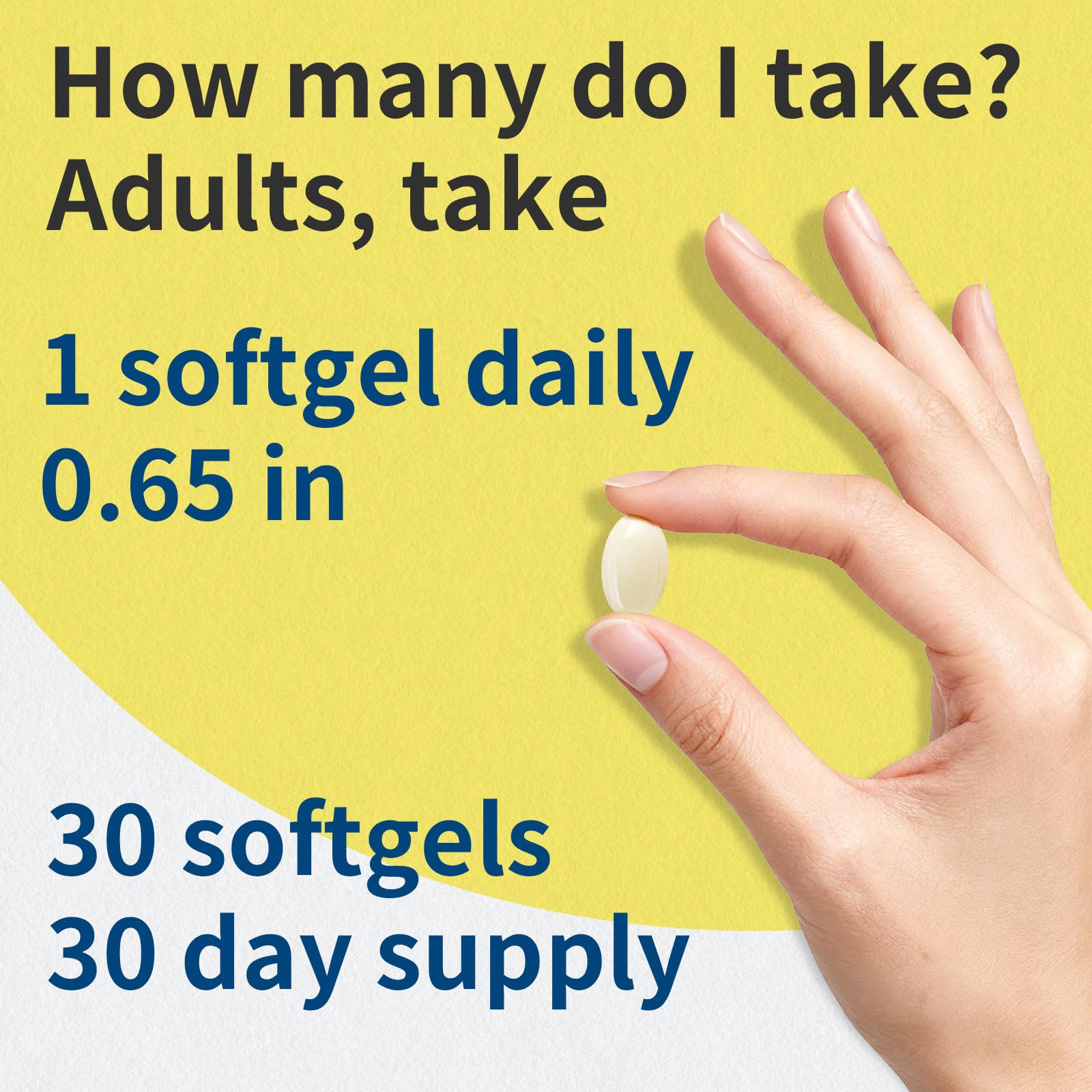 Vitamin D3 5000 IU 120mcg K2 Softgels with Magnesium Supplement 30 Softgel — Amazon image 3
