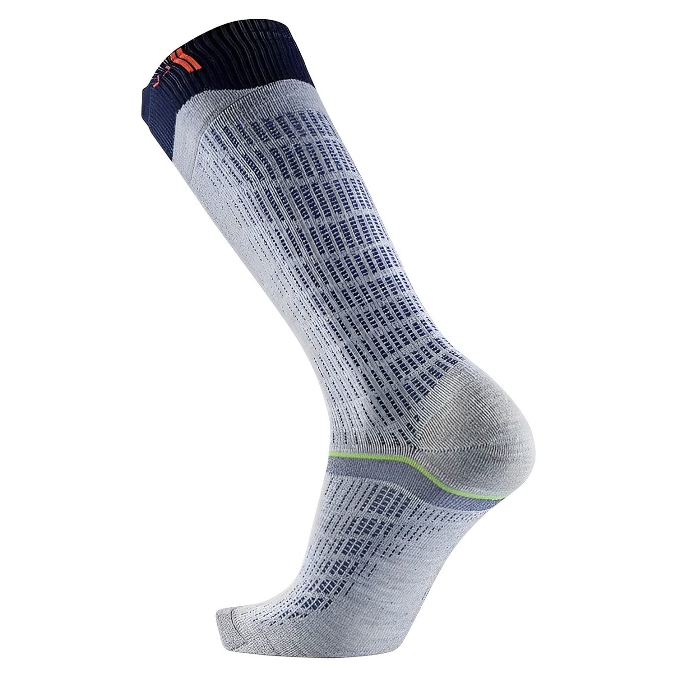 Sidas Chaussettes de Ski Merino pour homme et femme, Ski Merino Performance, Zone de Protection au Tibia, Confort et Respirabilité optimale