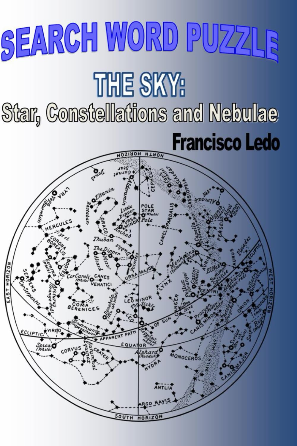 SEARCH WORD PUZZLE: THE SKY