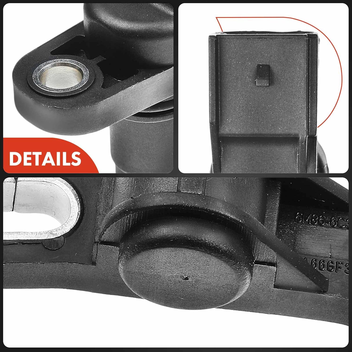 A-Premium 3-PC Engine Camshaft Crankshaft Position Sensors Compatible with Land Rover Range Rover Evoque 2012-2013, LR2 2013-2013, 2.0L, DOHC, Replace# SU14120, AS7Z6B288D