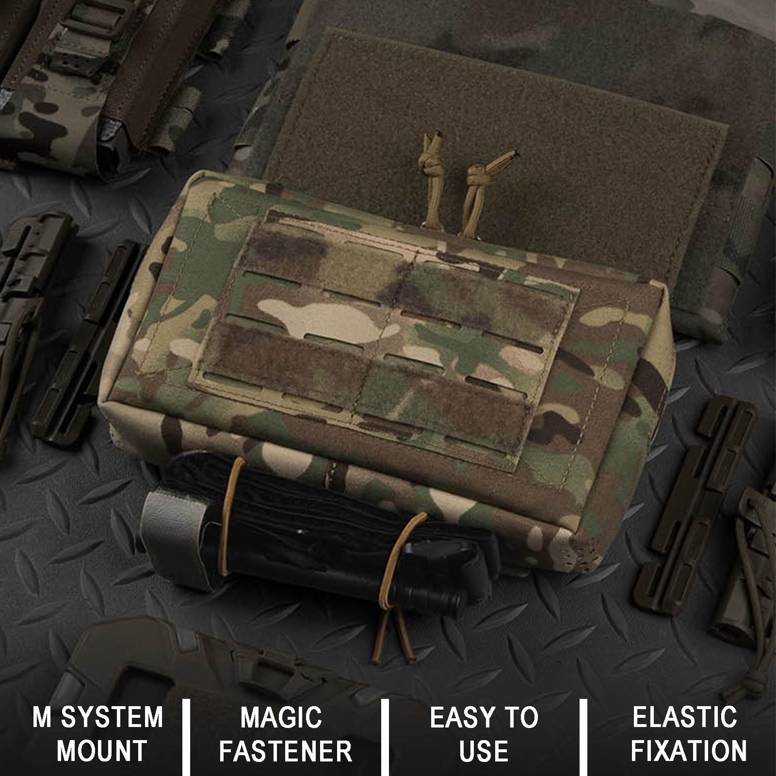 Multi Stoccaggio, Cintura Universale, Borsa Tattica Piccola, Sacco Utilità.