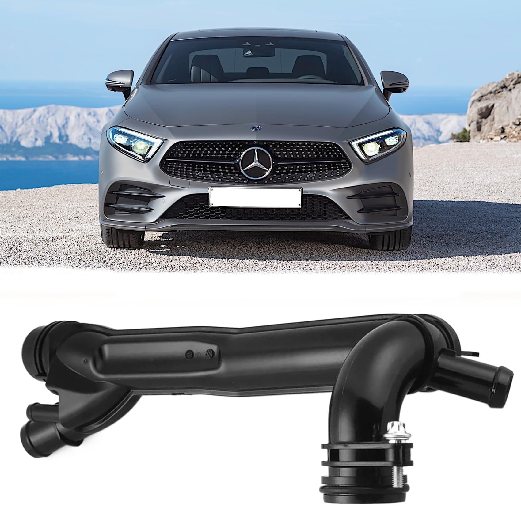 芝さん専用 Mercedes(W213)20% Amazon.com: Lmkai OEM-Quality Thermostat Coolant Pipe Compatible