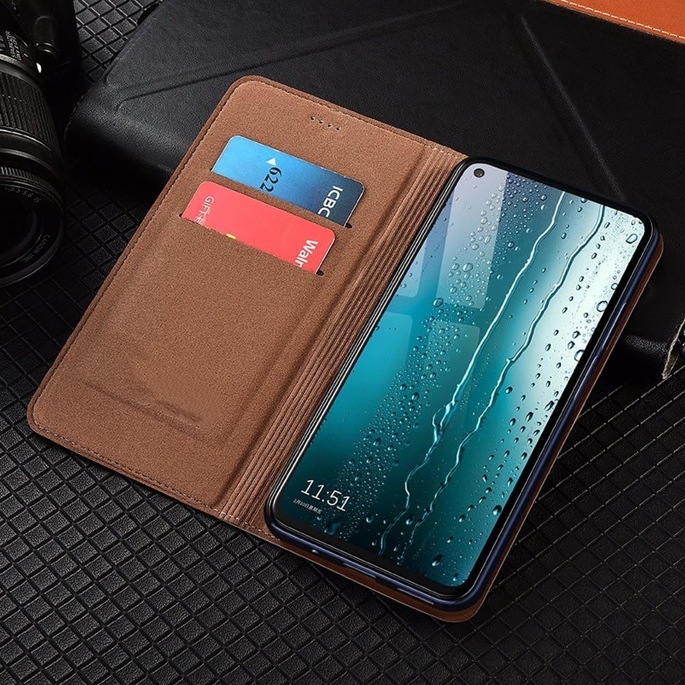 Funda de Piel con Tapa y diseño de cocodrilo para iPhone 7, 8 Plus, X, XS, XR, 11, 12, 13, 14, 15, 16, 16E, Pro Plus, MAX, Color marrón, para iPhone 12 Pro.