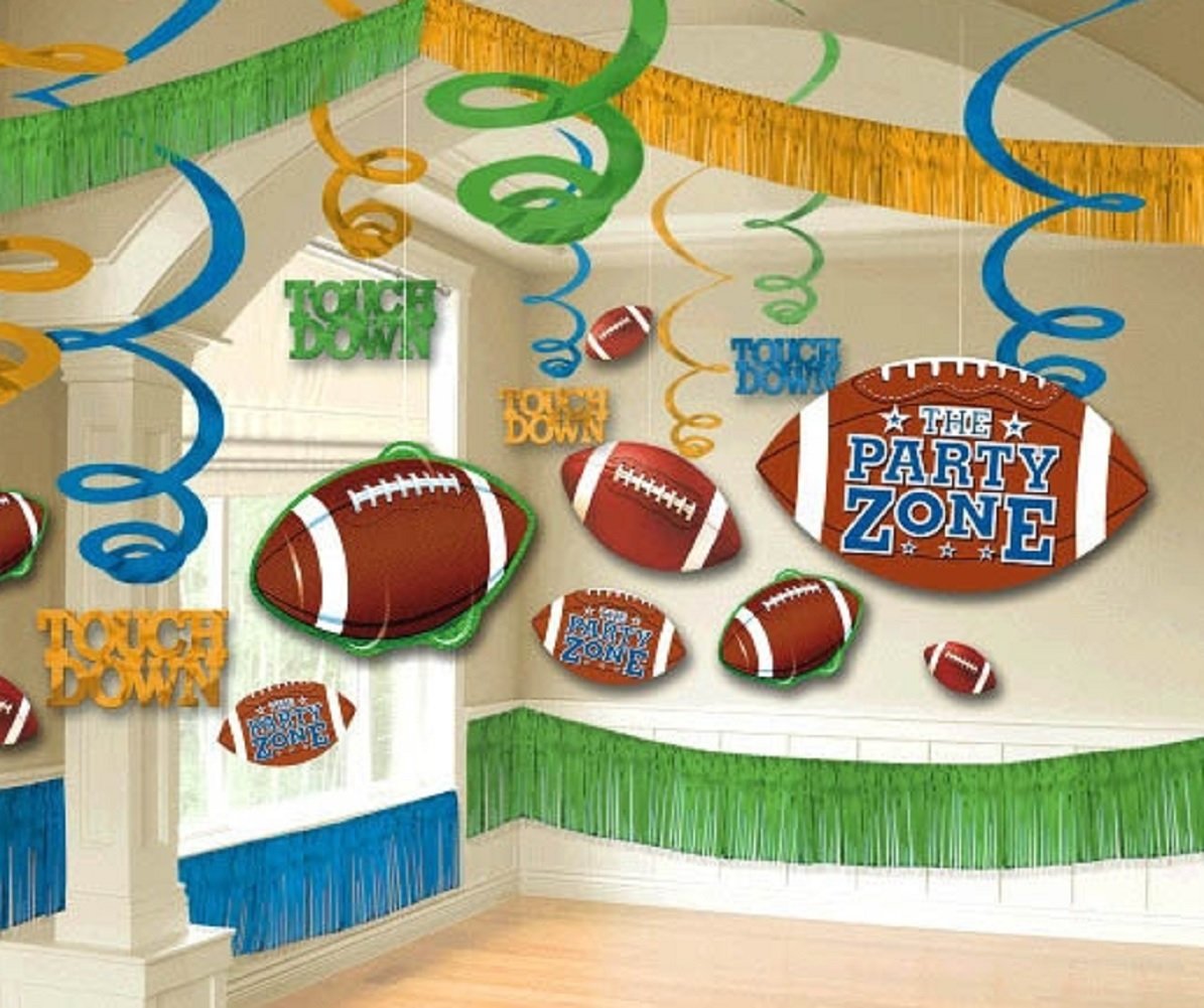 Amscan Football Giant Room Party Decorating Kit