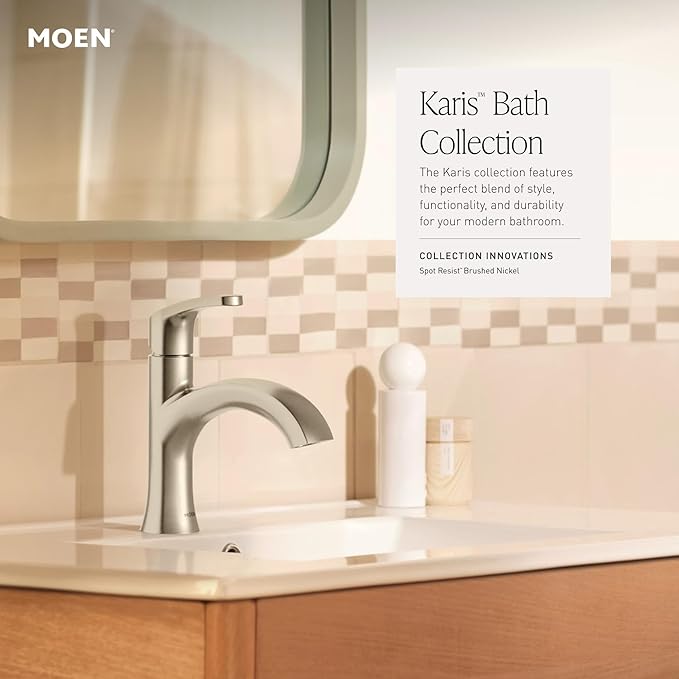 Grifería Lavamanos Monocomando 1 Hueco Acabado Cepillado miniatura 8