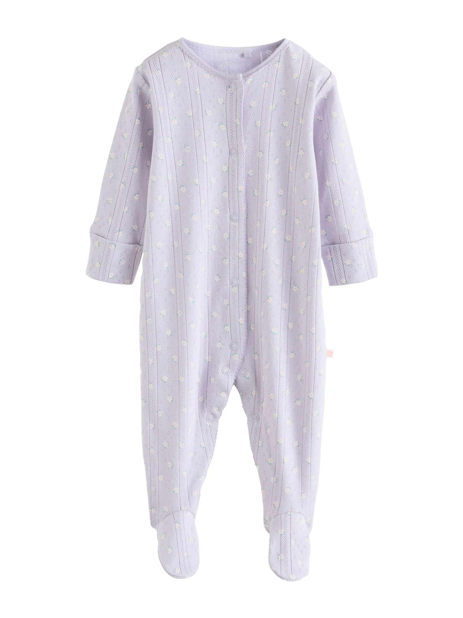 NEXT Baby Mädchen 4er-Pack Baby-Schlafanzüge