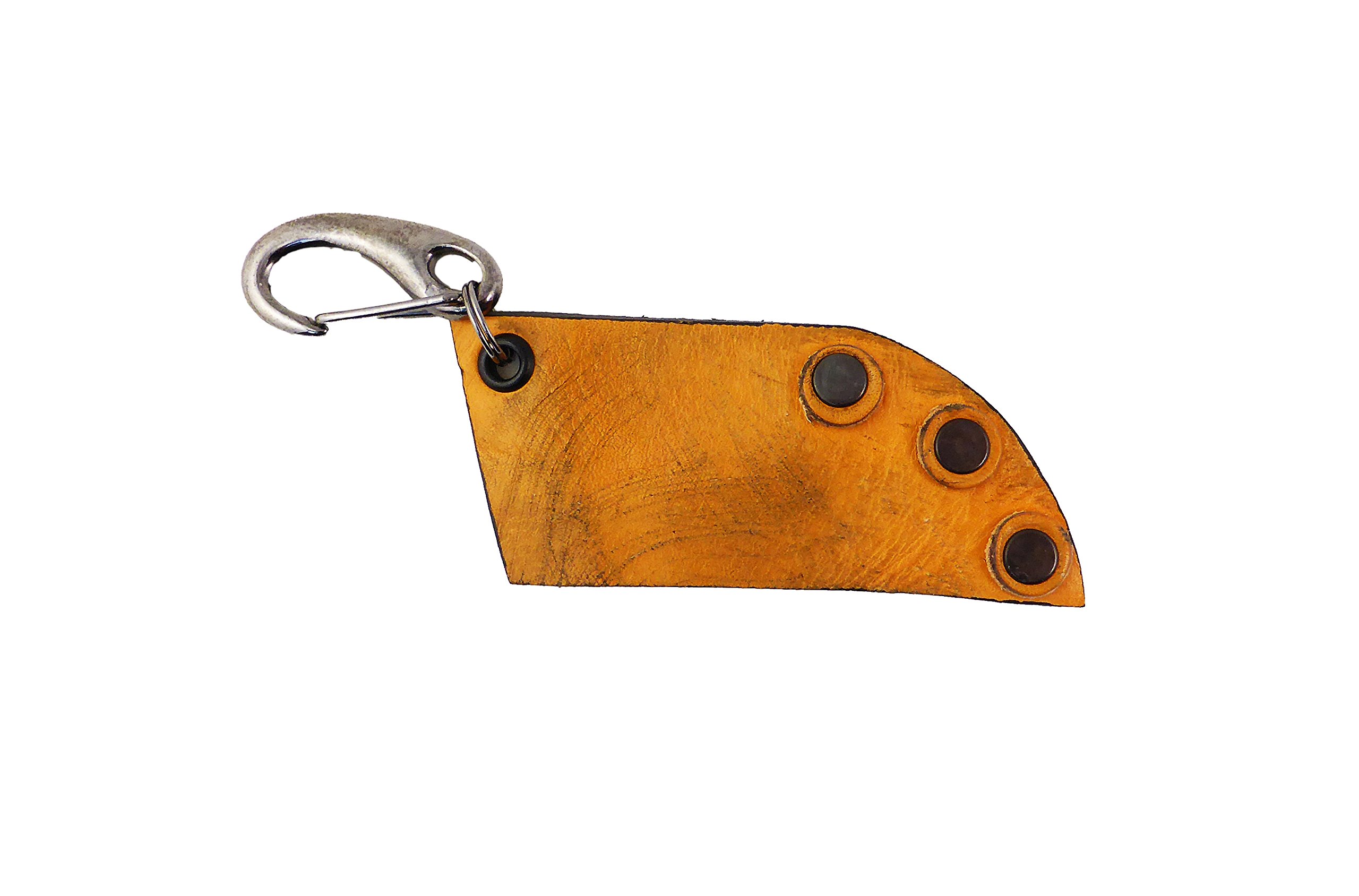 Minardi Italian Handmade Key Case Yellow yellow