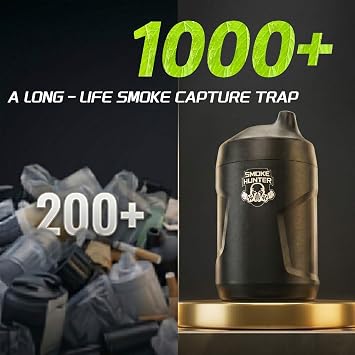 Smoke Hunter Personal Smoke Filter (Sploof) with Replaceable Cartridge