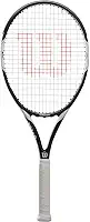 Wilson Raquete de tênis, Federer Team 105, unissex, jogadores iniciantes e intermediários, tamanho L2, branco/preto, WRT30730U2