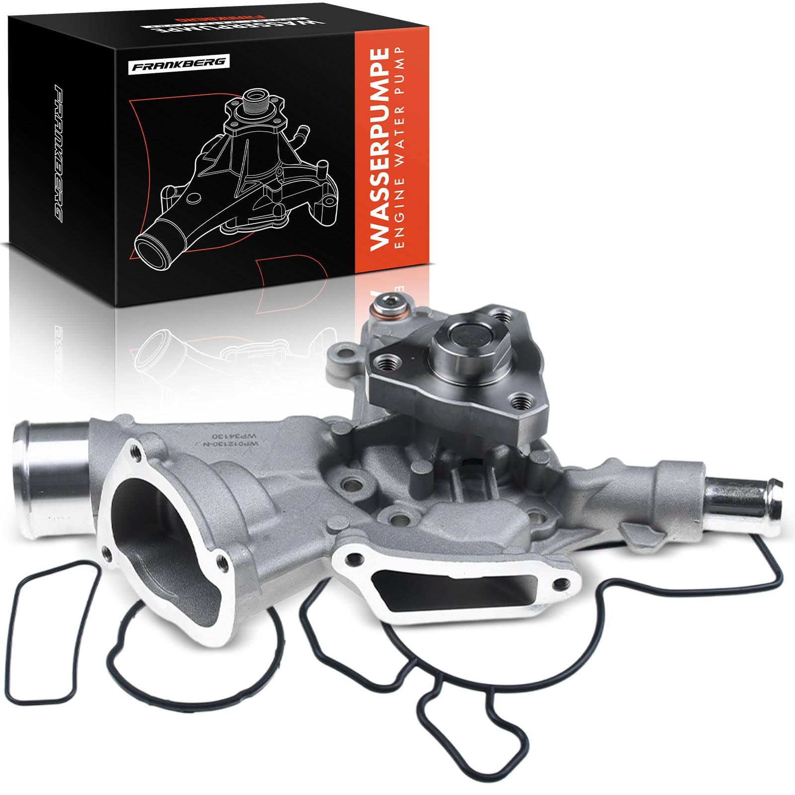 Frankberg Water Pump with Gasket Compatible with Astra G Saloon F69 1.2L 2000-2005 Corsa C F08 F68 1.0L 1.2L 2000-2009 Agila (A) H00 1.0L 2003-2007 Replace# 1334130