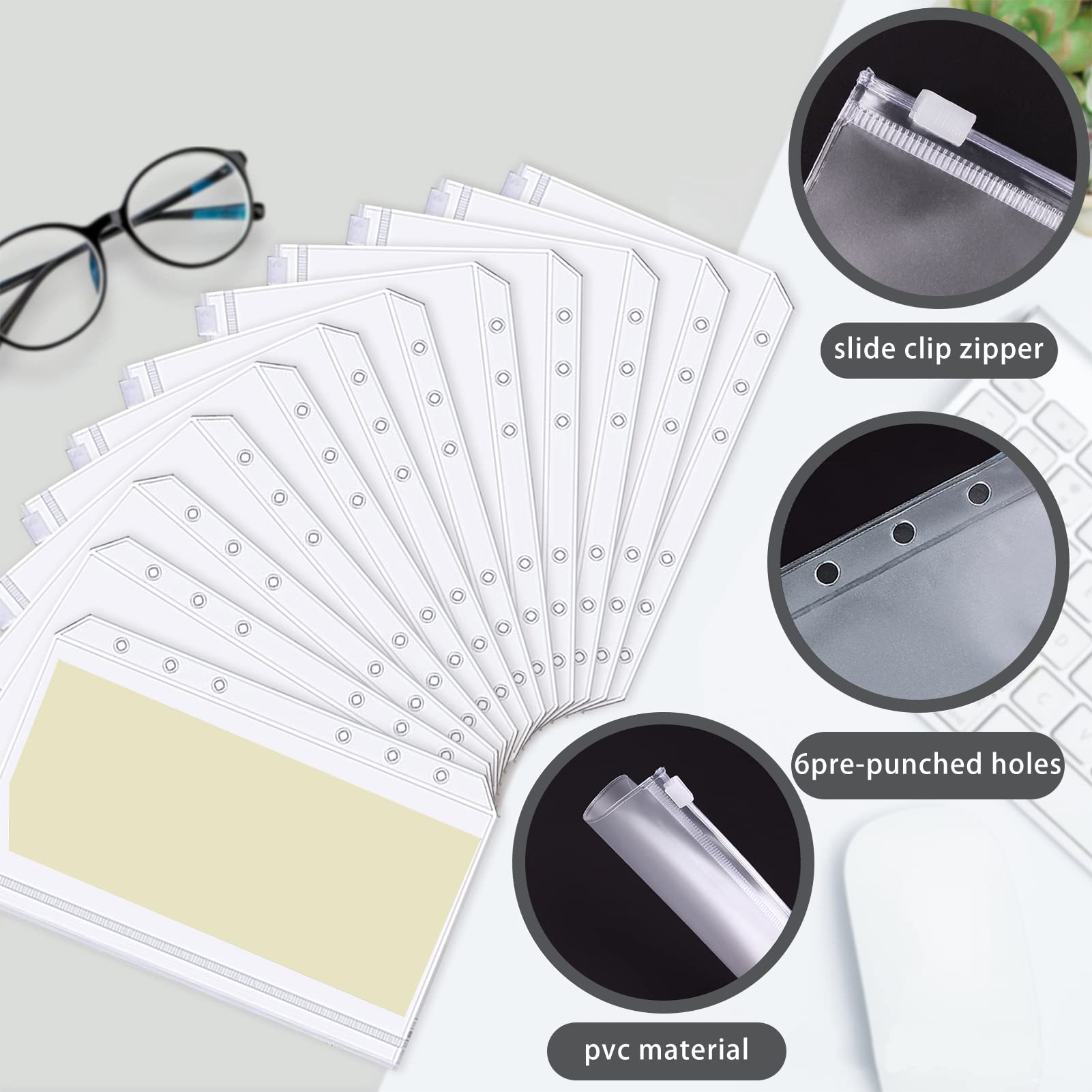 Quaderno Budget Personale A6 Con 8 Tasche - Per Risparmi E Gestione Finanze - Foto 9