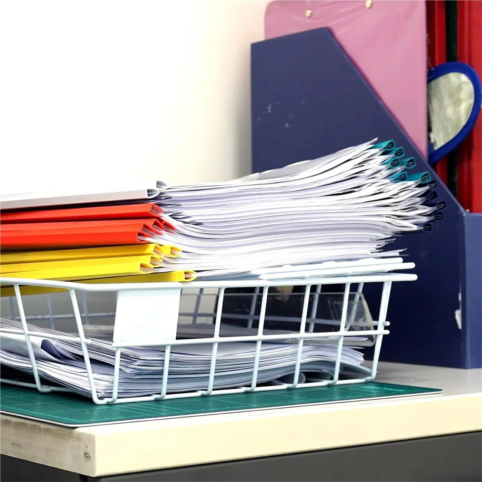 40 Stück A4-Bindungsleisten, 25 mm, Gleitgriff-Kapazität, Berichtsmappe, Präsentation