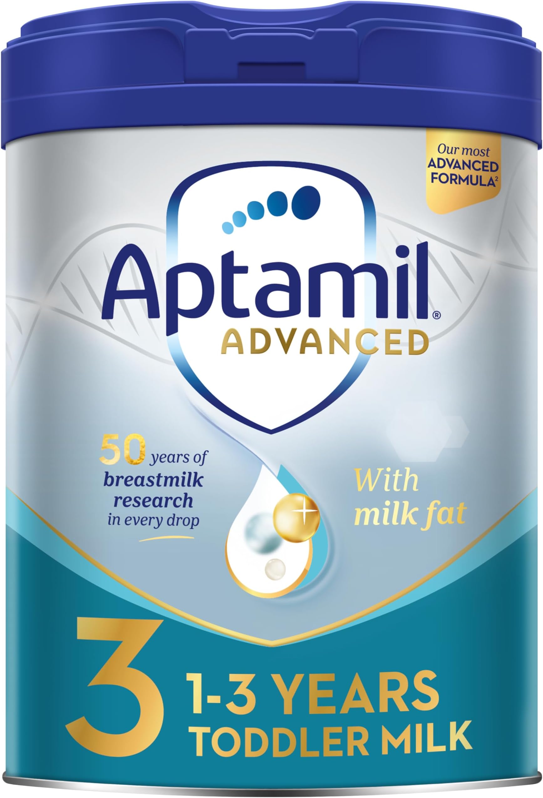 Advanced 3 Toddler Baby Milk Powder Formula, from 1 Year, 800g