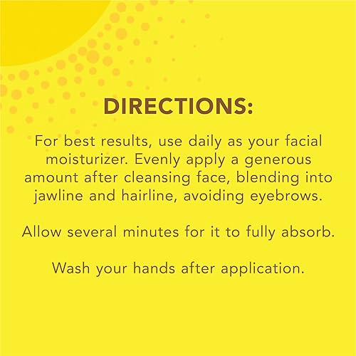 Miniatura 6 de Jergens Hidratante facial con brillo natural sin aceite SPF 20 tono de piel medio a tostado protector solar facial diario de 2 onzas con protección