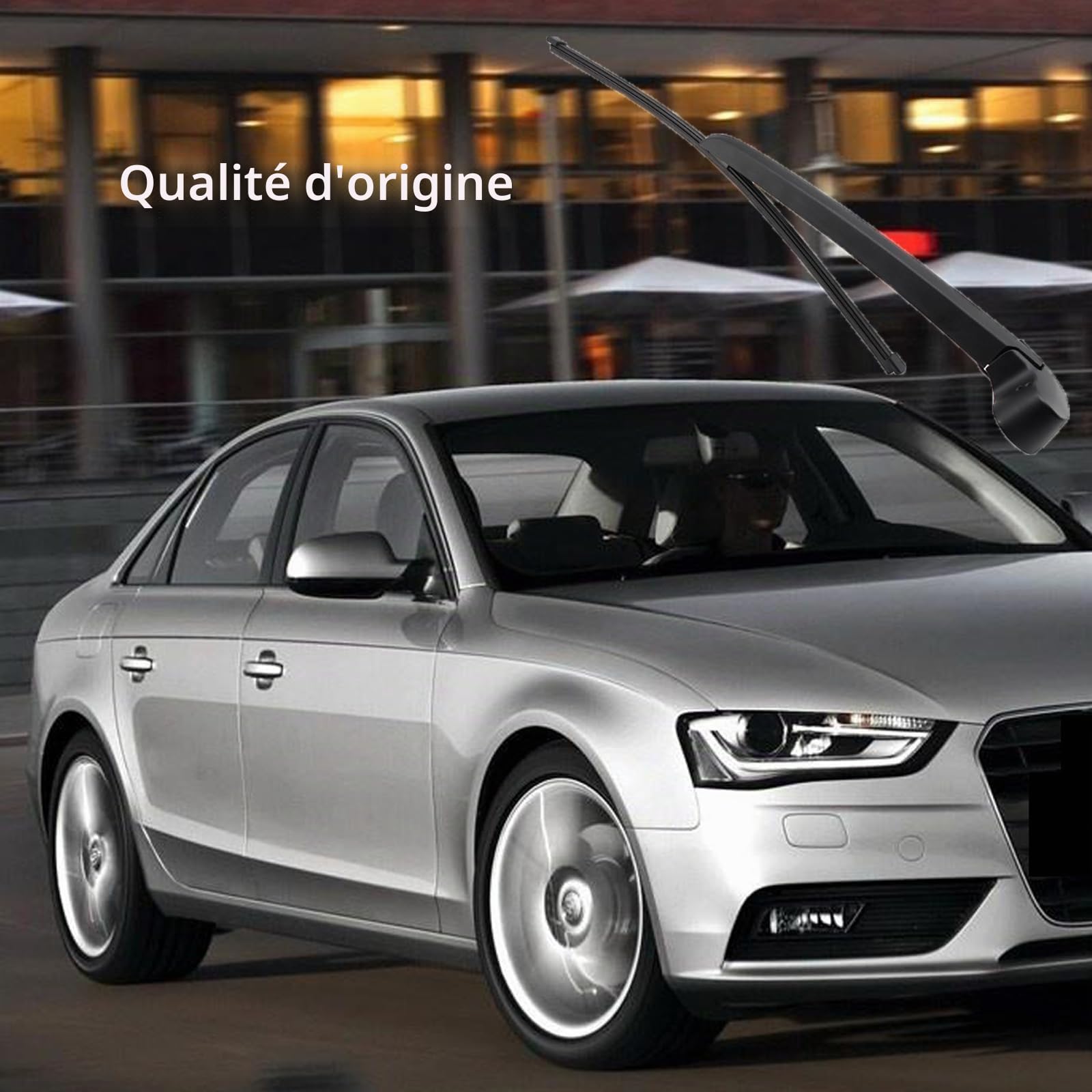 Kit d'essuie - glace arrière pour Audi A4 B8 2008-2013, bras d'essuie - glace arrière, balais d'essuie - glace, bras d'essuie - glace de voiture, essuie - glace de voiture