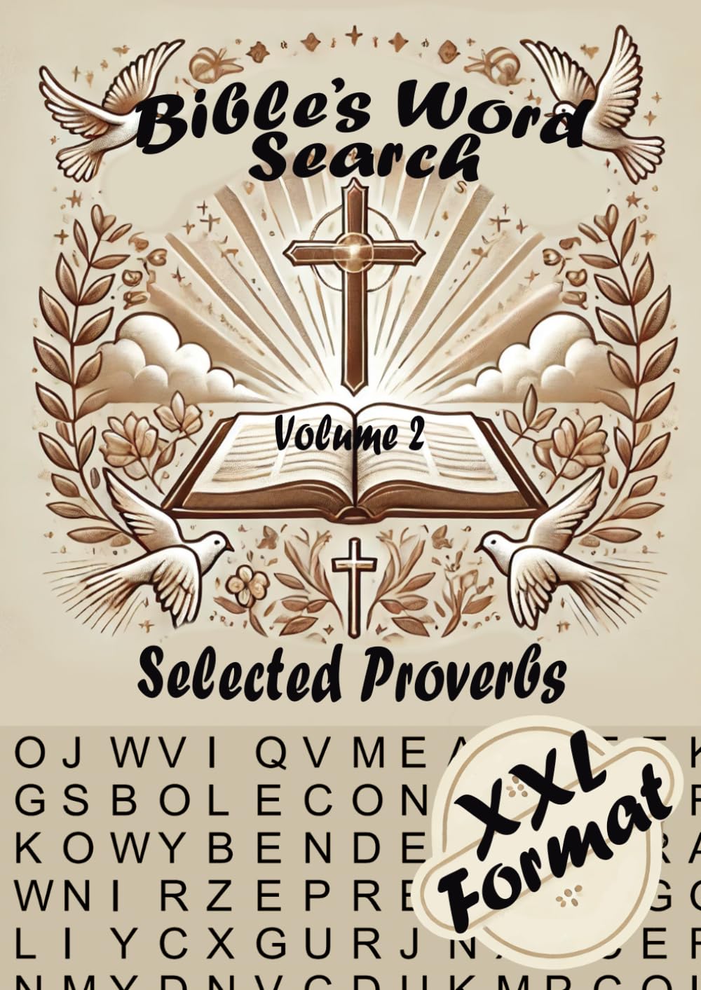 Bible's Word Search: Selected Proverbs (Volume 2)