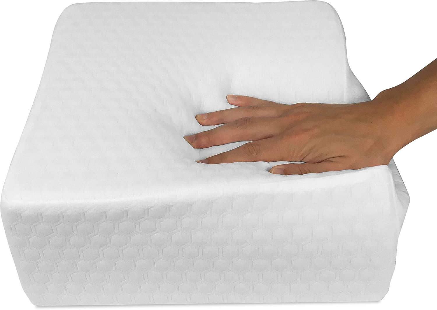 Square Pillow, The Side Sleeper Pillow for All Night Support and Comfort Frim