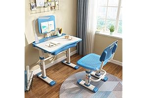 Kids Desk and Chair Set: The Perfect Child School Desk for Your...