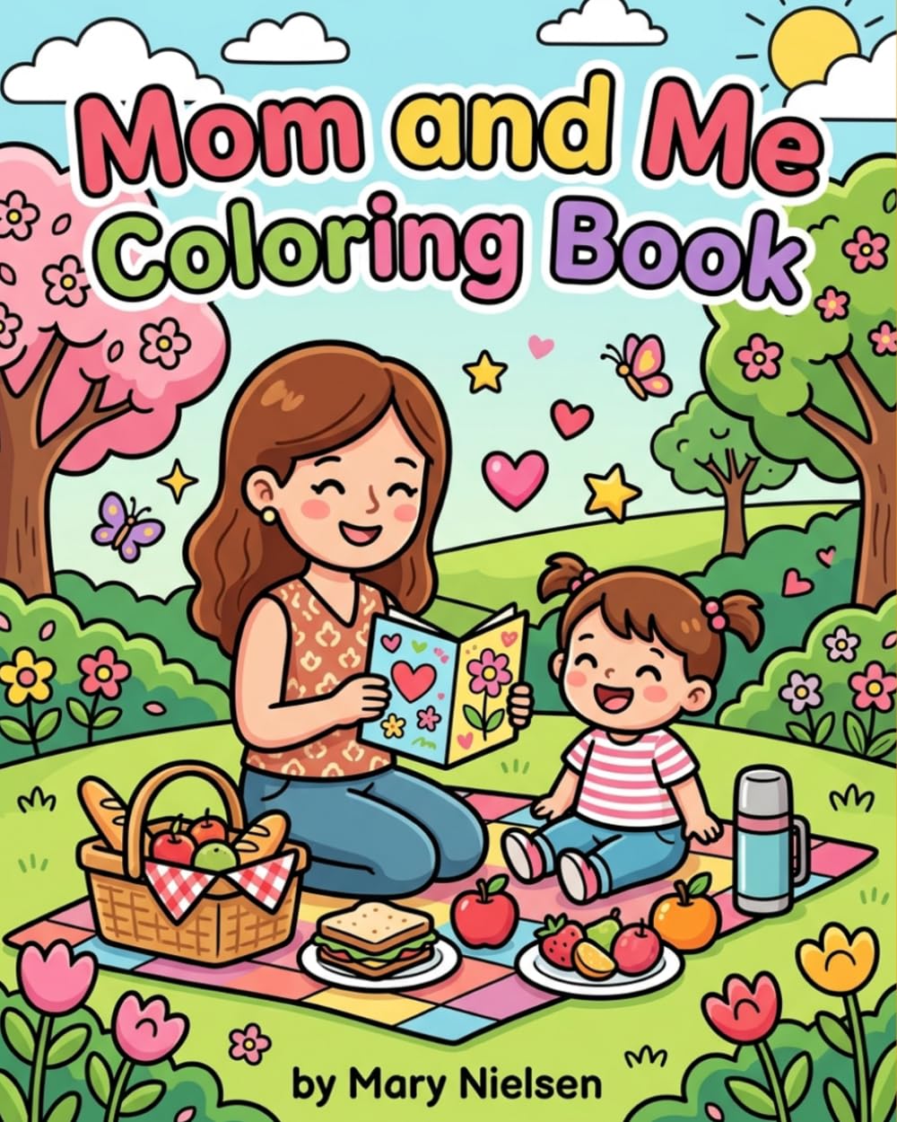 Mom and Me Coloring Book