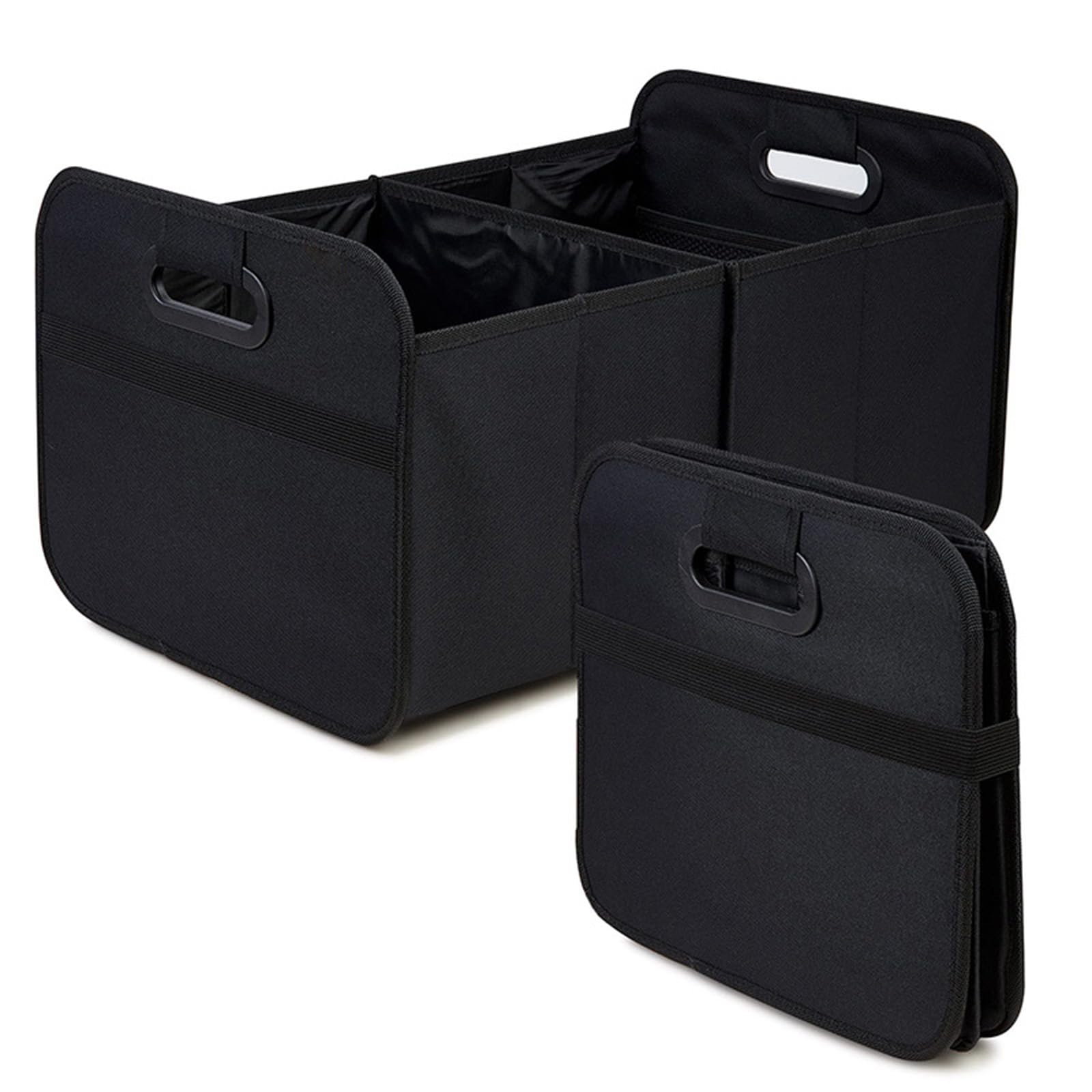 Car Boot Organiser Storage Box for Audi RS3 (8VA) Sportback 2015-2020, Vehicle Foldable Parcel Shelf Basket Luggage Container Multipurpose Carrier,Black