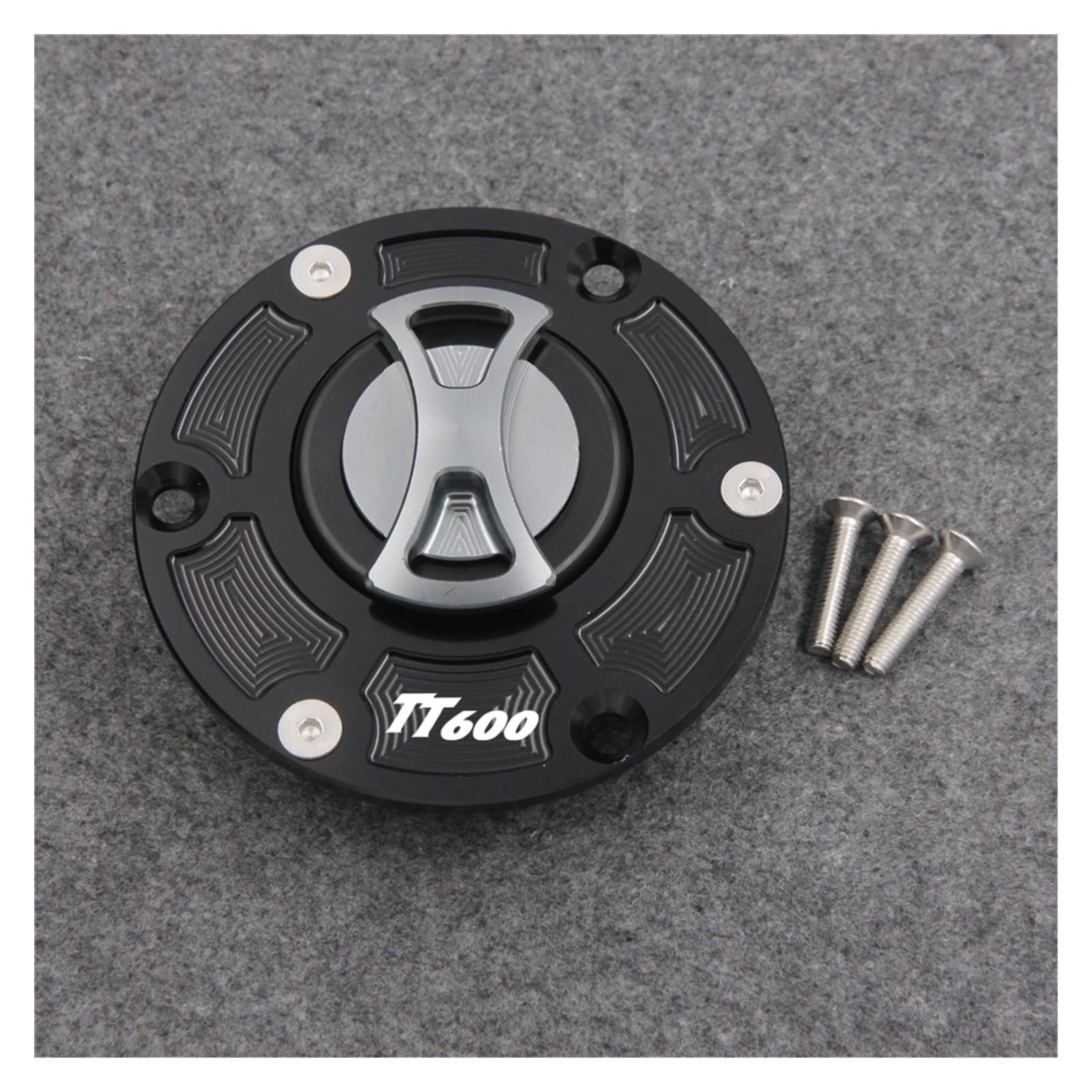 Tappo Serbatoio Tappo Serbatoio Coperchio Carburante Moto Per Triumph TT600 | Tappo Serbatoio Senza Chiave In Alluminio CNC Resistente Per Triumph TT600. Installazione Semplice