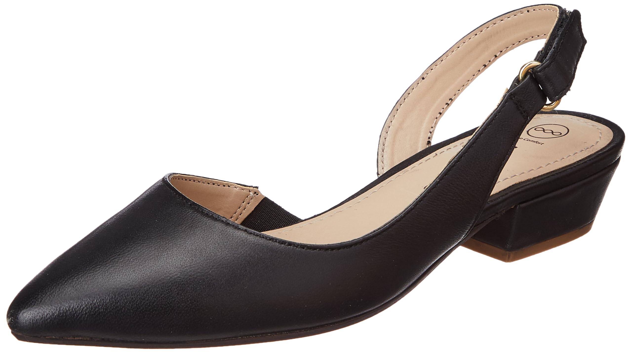 Hush Puppies Womens NORA SLING Sandals (5546908_BLACK_8 UK) (B0CSCR68GD) Amazon Price History, Amazon Price Tracker