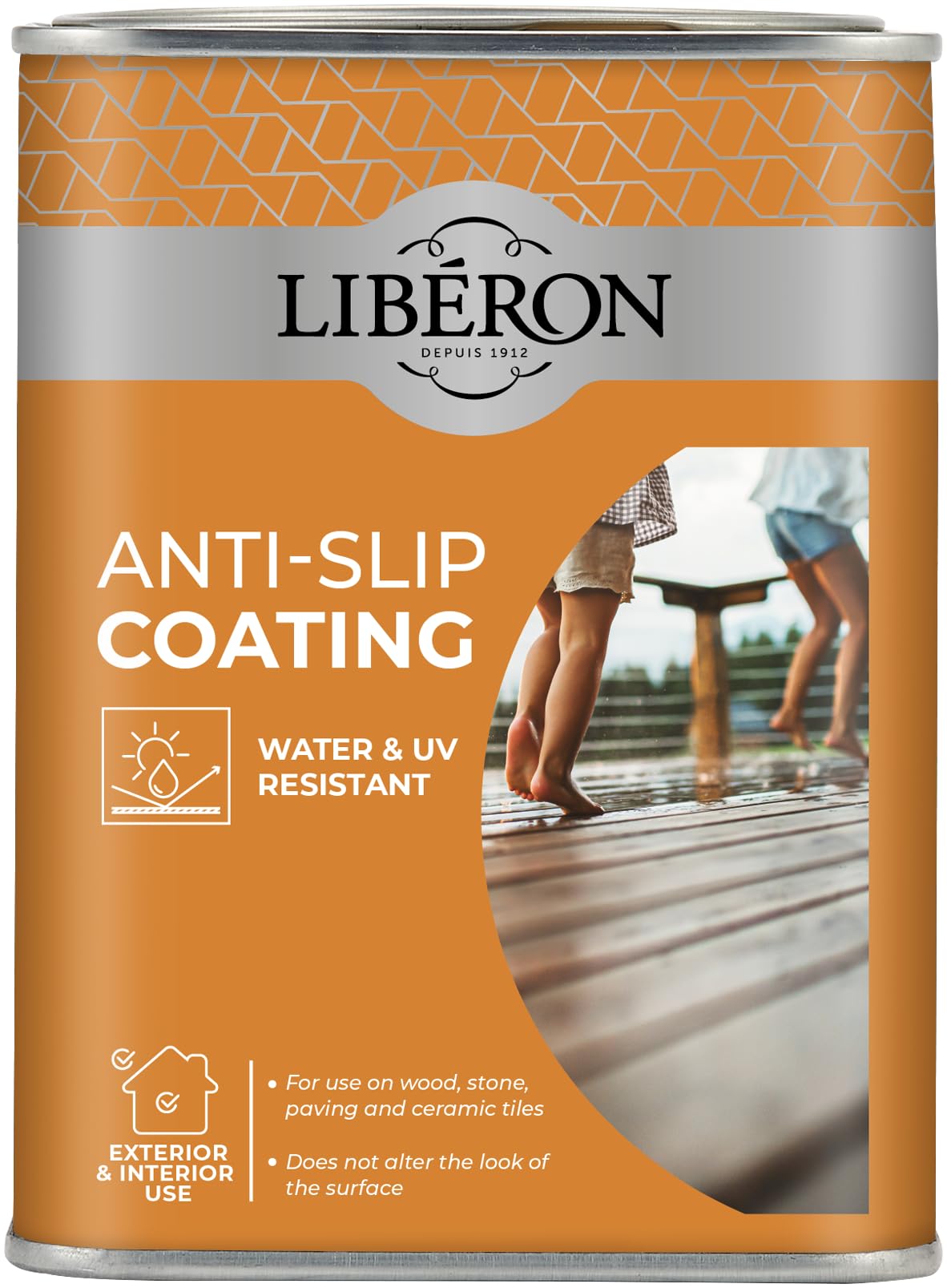 Liberon Anti Slip Floor Coating - 1 Litre 3282391062714