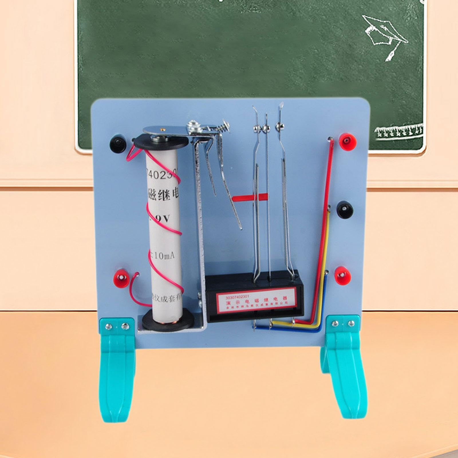 Almencla Kit D'expériences Scientifiques électriques, Ensemble D'expériences électromagnétiques, Outil Pédagogique à Faire Soi-même, Circuit D'expé