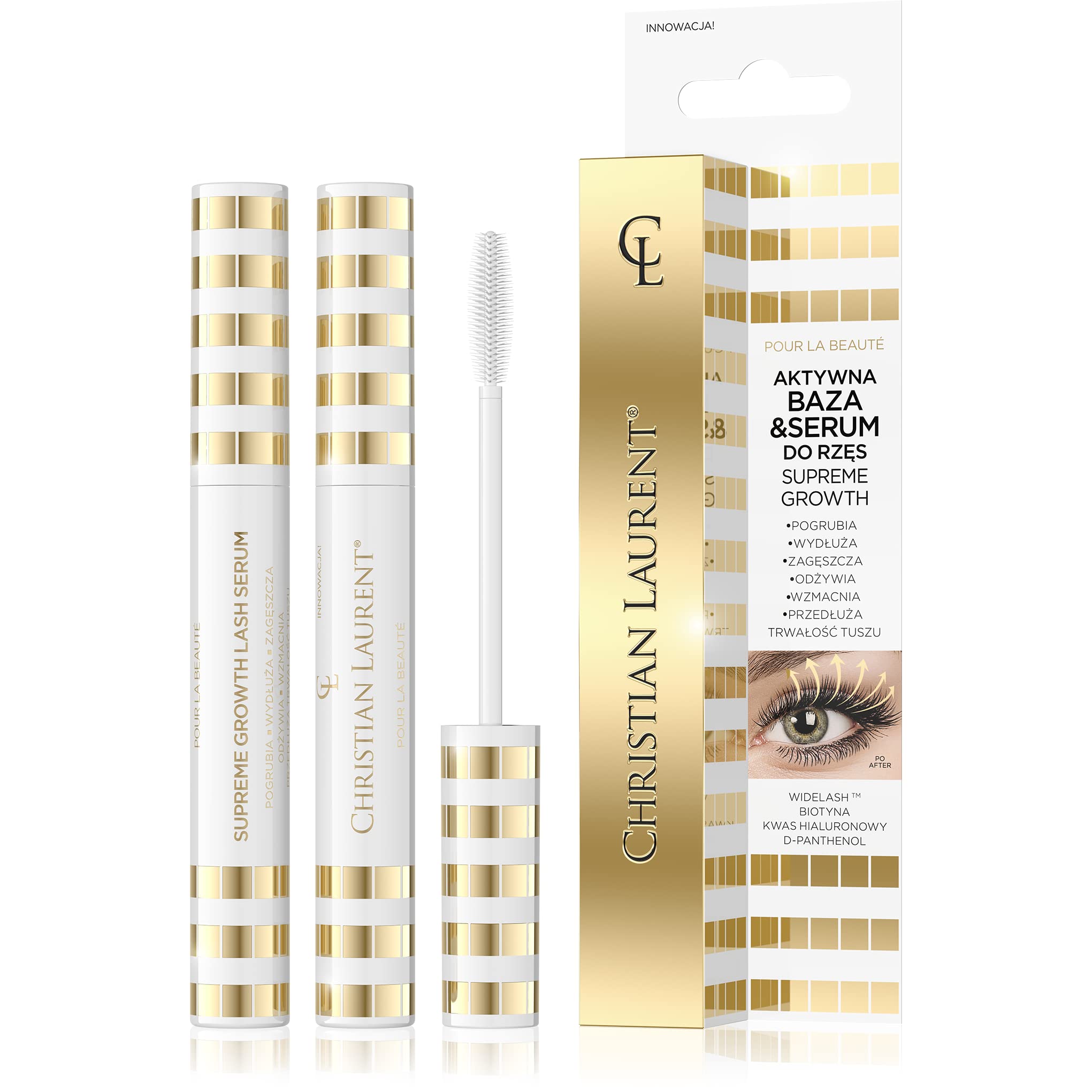 Christian Laurent Supreme Growth Aktywna baza i serum do rzęs, 10ml