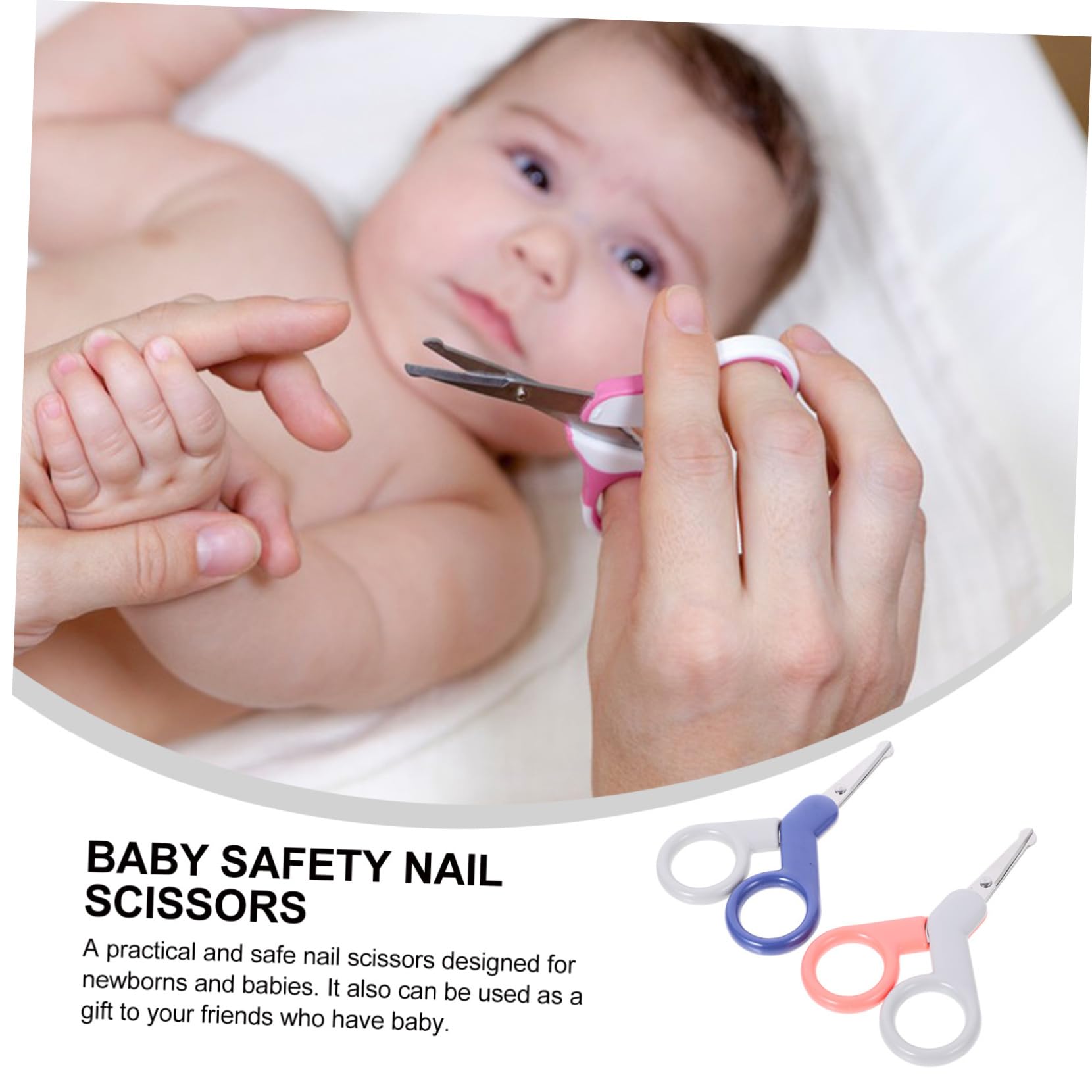 TOYANDONA Traje De Niños 6 Piezas tijeras de uñas cortaúñas recién nacido kit de cosmetología tijeras para niños tijeras de seguridad para bebés cortador de manicura clavo cortauñas